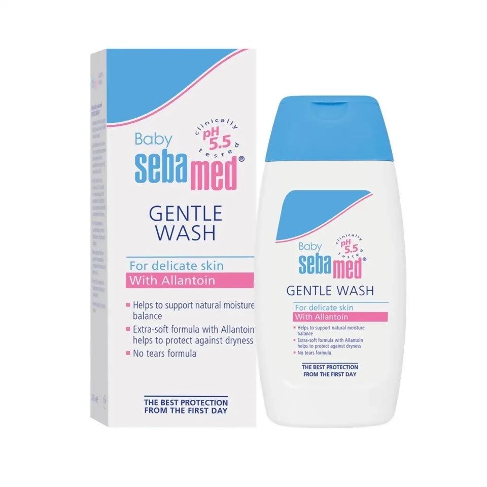 Sebamed Baby Gentle Wash for Delicate Skin with Allamtoin - 200 ml(Germany)