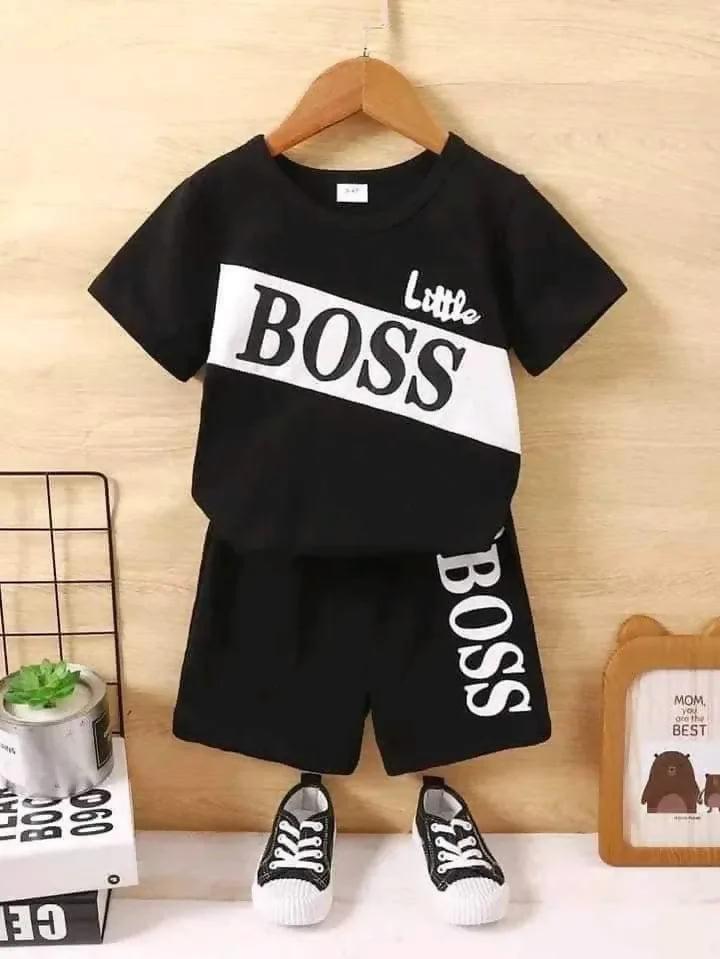 Little Boss Baby T-Shirt and Pant Set